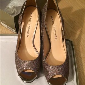 Marc Fisher sparkle heels